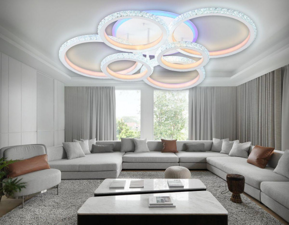Потолочная светодиодная люстра Ambrella light Acrylica Original FA9528