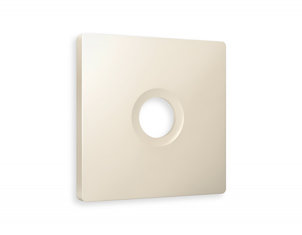 Лицевая панель ALFA (Бежевый матовый) для TV розетки QUANT AP3330