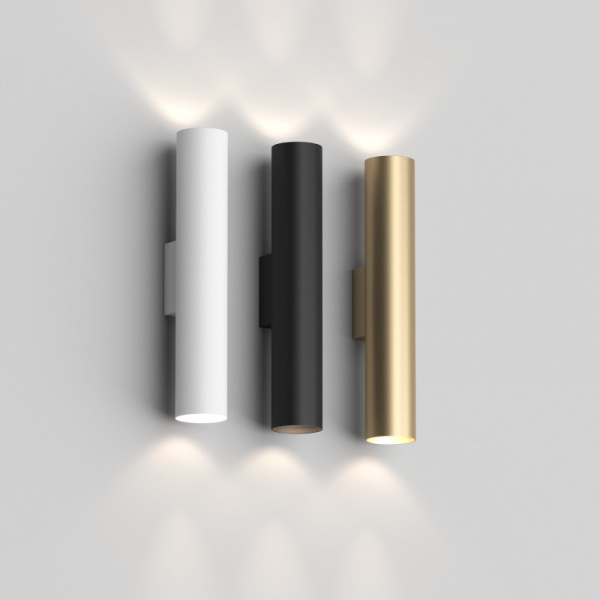 DK5022-SG Настенный светильник, IP20, до 15 Вт, LED, 2xGU10, матовое золото, алюминий