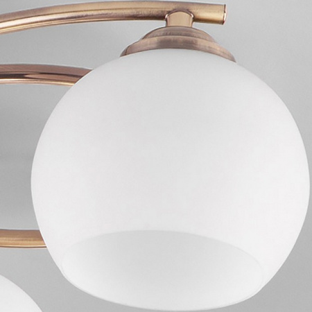 Потолочная люстра 30144/4 античная бронза Eurosvet Alba