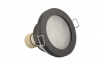 DK3012-BK Встраиваемый светильник влагозащ., IP 44, 50 Вт, GU10, черный, алюминий