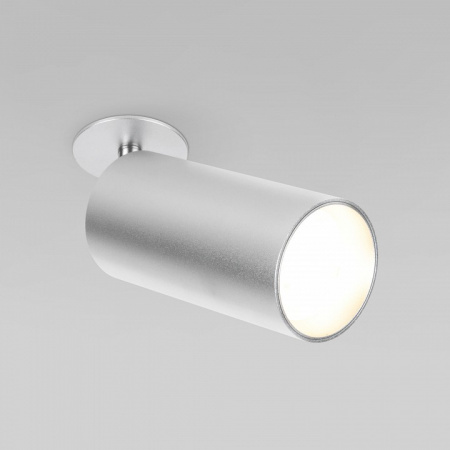 Diffe светильник встраиваемый серебряный 15W 4200K (25066/LED) 25066/LED Elektrostandard Diffe a058212