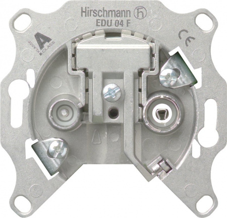 Gira Мех Розетка TV-FM оконечная, затухание 5дБ