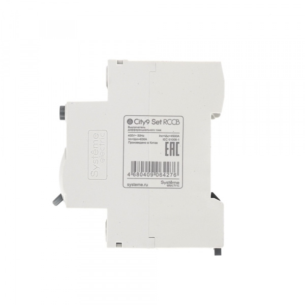 SE City9 Set Выключатель дифференциального тока (ВДТ) 63А 4P 30мА Тип-AC 400В
