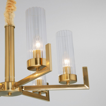 Подвесная люстра 60133/6 латунь Eurosvet Arganie