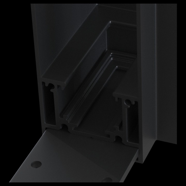 Угловой коннектор TRA004CL-21B Maytoni Accessories for tracks