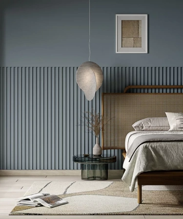 Плинтус WP07, экошпон, дуб Айсберг, 80x16x2400 мм, МДФ