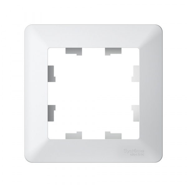 Systeme Electric AtlasDesign Air Лотос/дымчатый белый Рамка 1-ая