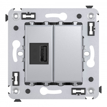 DKC Avanti Закаленная сталь Зарядное устройство USB