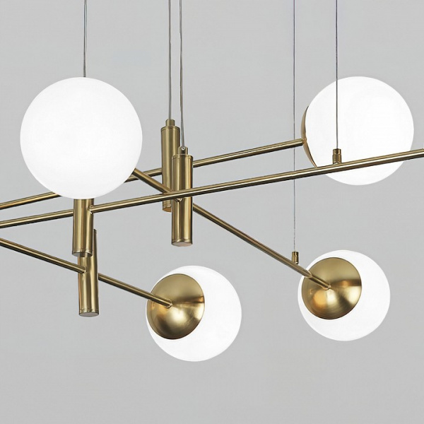 Подвесной светильник 70146/8 латунь Eurosvet Planet