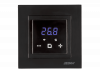 Devi Терморегулятор Classy c Wi-Fi, с датчиком пола, черный, 16А