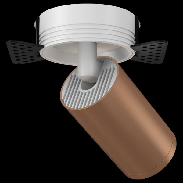 Встраиваемый светильник (Набор) C058CL-1WC(C058CL-01W(1шт.), TRA020-01C(1шт.), DLA048-01W(1шт.)) Maytoni Focus S