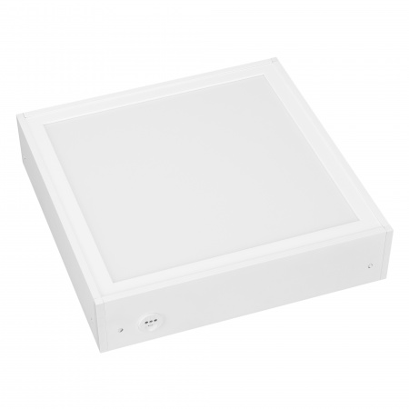 Arlight Панель IM-EMERGENCY-3H-S300x300-17W Warm3000 (WH, 120 deg, 230V) (IP40 Металл, 2 года)