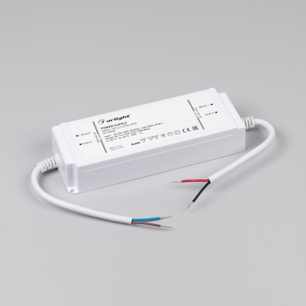 Arlight Блок питания ARPJ-SP-214700-PFC (150W, 107-214V, 0.7A) (IP67 Пластик, 5 лет)