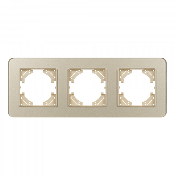 Arlight Рамка стеклянная FRM-OMALI-GS-3-GD (-)