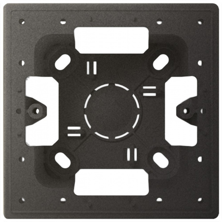 Simon 24 Графит Коробка монтажная для накладного монтажа на 1 модуль
