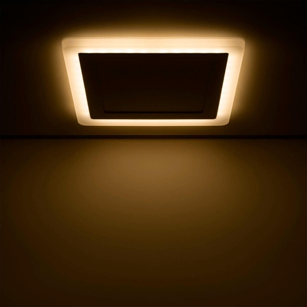 Встраиваемый светодиодный светильник Gauss Backlight с подсветкой BL124
