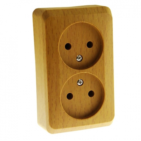 SE Этюд наруж Дача Темный бук Розетка 2-ая б/з без шторок