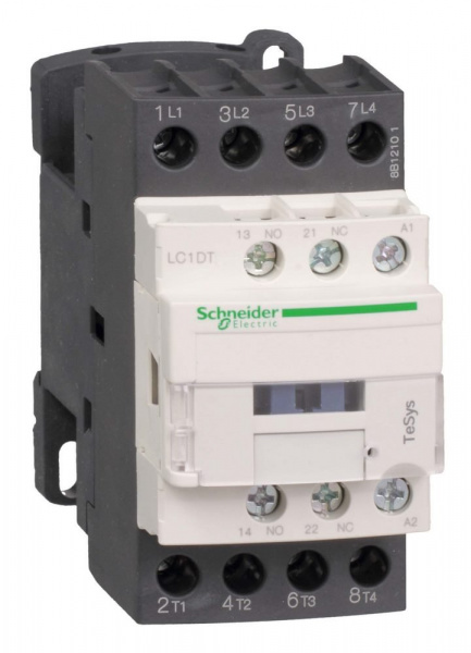 Schneider Electric Contactors D Telemecanique Контактор 4P (4НО), АС1.40А, НО+НЗ, 48V50Гц