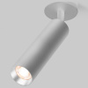 Diffe светильник встраиваемый серебряный 8W 4200K (25040/LED) 25040/LED Elektrostandard Diffe a058227