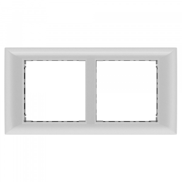 DKC Avanti Серебристый металлик Рамка-суппорт для In-liner Front 4 модуля