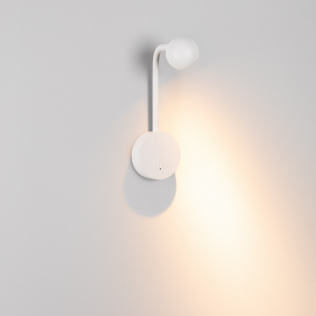 Arlight Светильник SP-OTTORI-LONG-WALL-6W Warm3000 (WH, 30 deg, 230V) (IP20 Металл, 3 года)