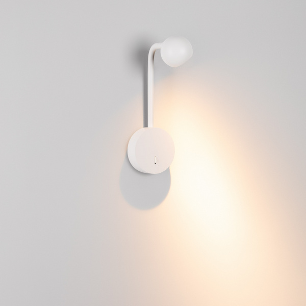 Arlight Светильник SP-OTTORI-LONG-WALL-6W Warm3000 (WH, 30 deg, 230V) (IP20 Металл, 3 года)