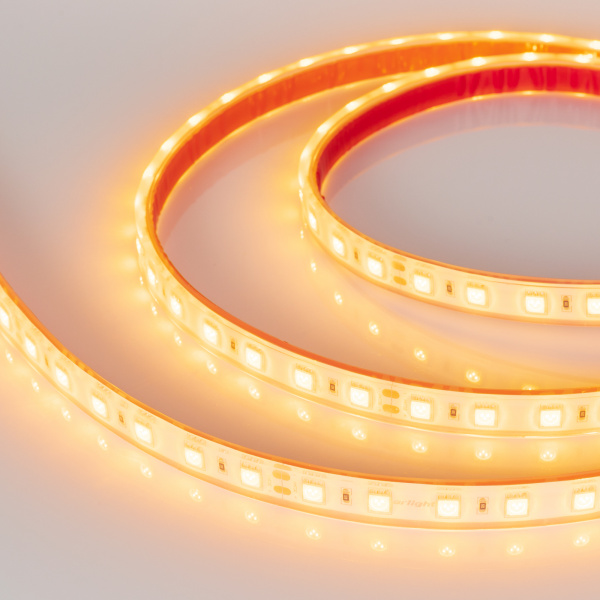 Светодиодная лента Arlight 14,4W/m 60LED/m 5060SMD желтый 5M 014019