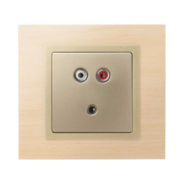 Simon 82 Detail Шампань Накладка на механизм 7501092-039