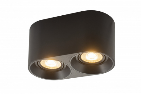 DK3036-BK Светильник накладной IP 20, 10 Вт, GU5.3, LED, черный, пластик