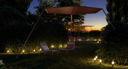 Фонарь уличный (столб) O416FL-L3GR3K Maytoni Talpa