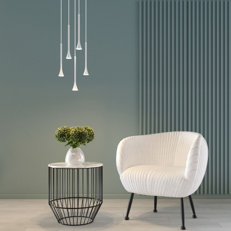 Светильник подвесной светодиодный Hall 5W 3000K белый 50314 LED Elektrostandard Hall a068819