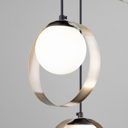 Подвесной светильник 50205/3 черный / бронза Eurosvet Dublin