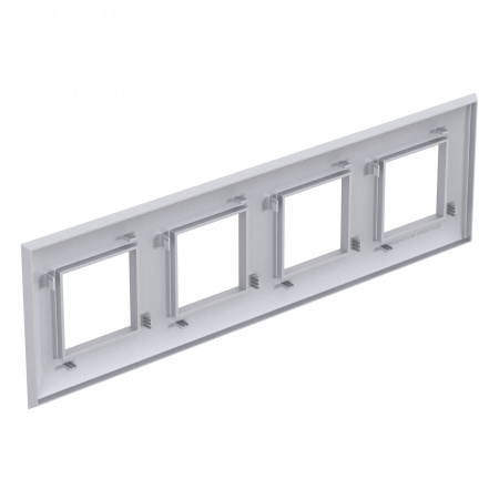 DKC Avanti Закаленная сталь Рамка 8 модулей