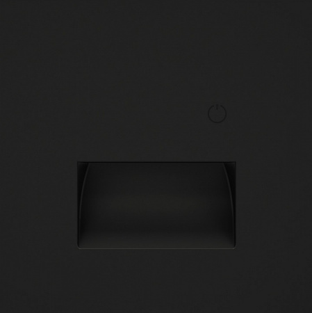 Подсветка светодиодная встраиваемая VOLTUM S70 с датчиком, (черный матовый)