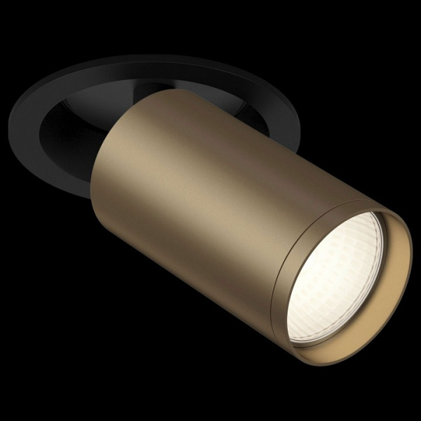 Встраиваемый светильник (Набор) C048CL-1BBZ(C048CL-01B(1шт.), TRA020-01BZ(1шт.)) Maytoni Focus S