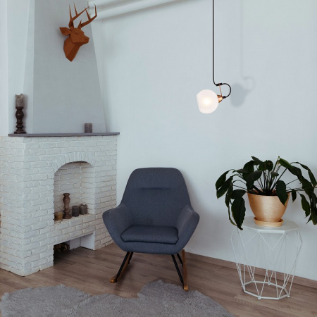 Подвесной светильник 50175/1 черный Eurosvet Bounce