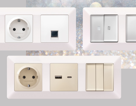 Рамка ALFA Line (Жемчуг) 1-ая AF110201