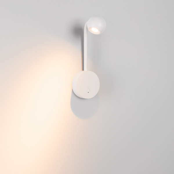 Arlight Светильник SP-OTTORI-LONG-WALL-6W Warm3000 (WH, 30 deg, 230V) (IP20 Металл, 3 года)