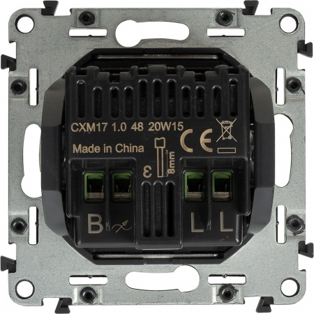 Legrand Valena Мех IN'MATIC Светорегулятор поворотный универсальный 300Вт без нейтрали