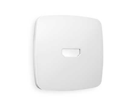 Лицевая панель OMEGA (Белый матовый) для HDMI розетки QUANT OP1340