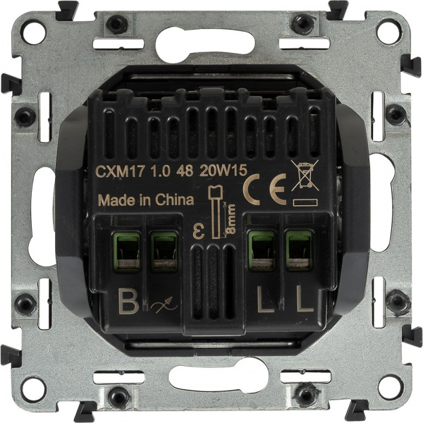 Legrand Valena Мех IN'MATIC Светорегулятор поворотный универсальный 300Вт без нейтрали