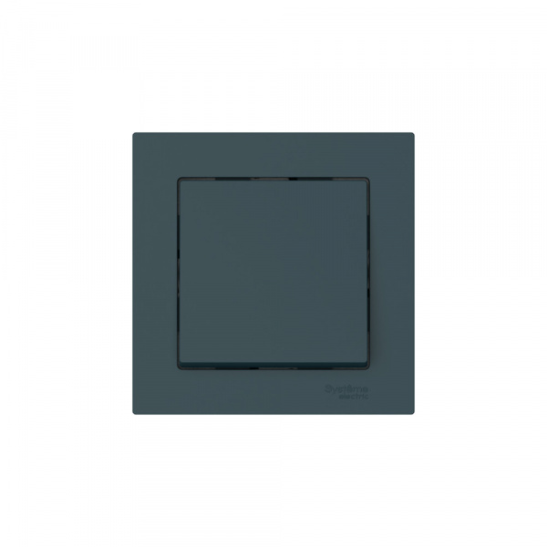 Systeme Electric AtlasDesign Изумруд Выключатель 1-клавишный, сх.1, 10АХ, в сборе, быстрозажим. клем.