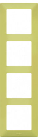 Legrand Valena LIFE Лайм Рамка 4-ая