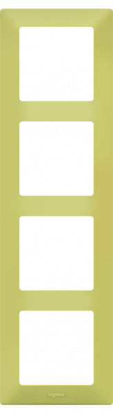 Legrand Valena LIFE Лайм Рамка 4-ая