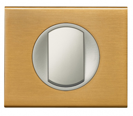 Legrand Celiane Золото Рамка 1 пост (2 модуля)