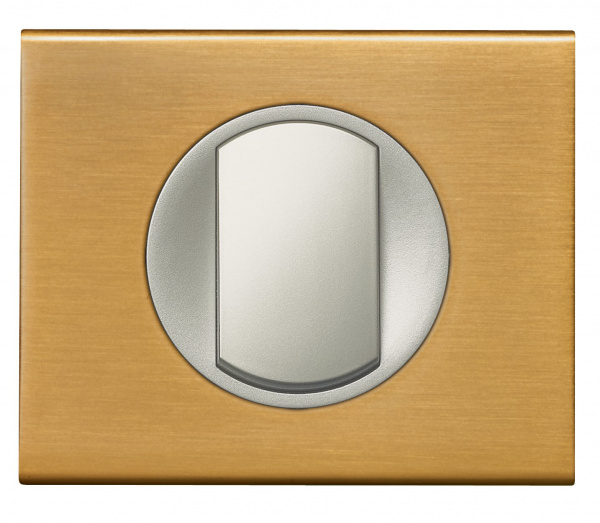 Legrand Celiane Золото Рамка 1 пост (2 модуля)