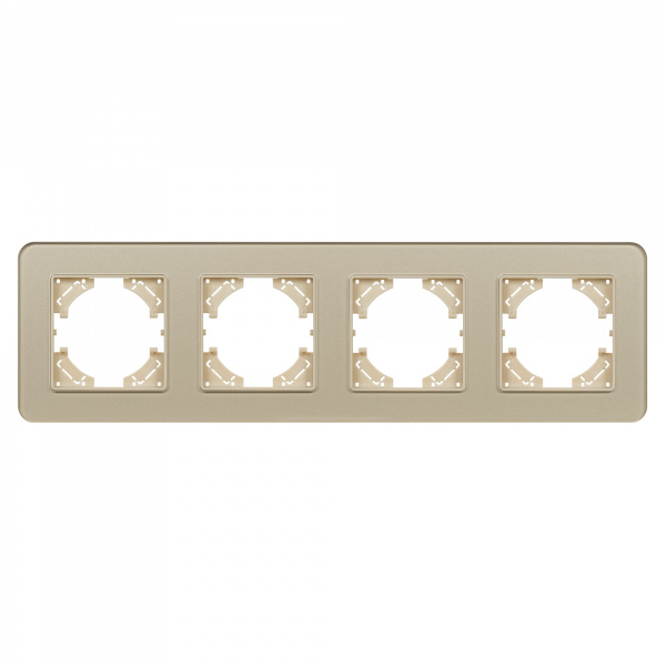 Arlight Рамка стеклянная FRM-OMALI-GS-4-GD (-)