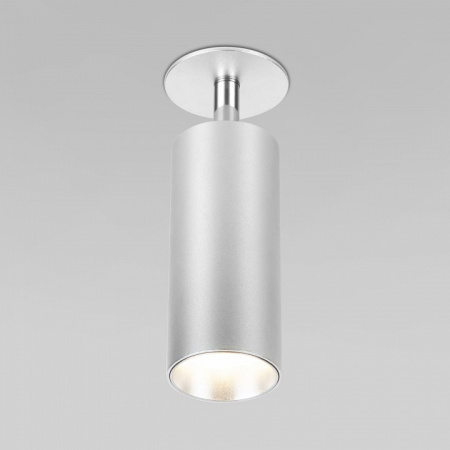 Diffe сетильник встраиваемый серебряный 10W 4200K (25052/LED) 25052/LED Elektrostandard Diffe a058172