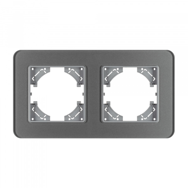 Arlight Рамка стеклянная FRM-OMALI-SFGS-2-GR (-)